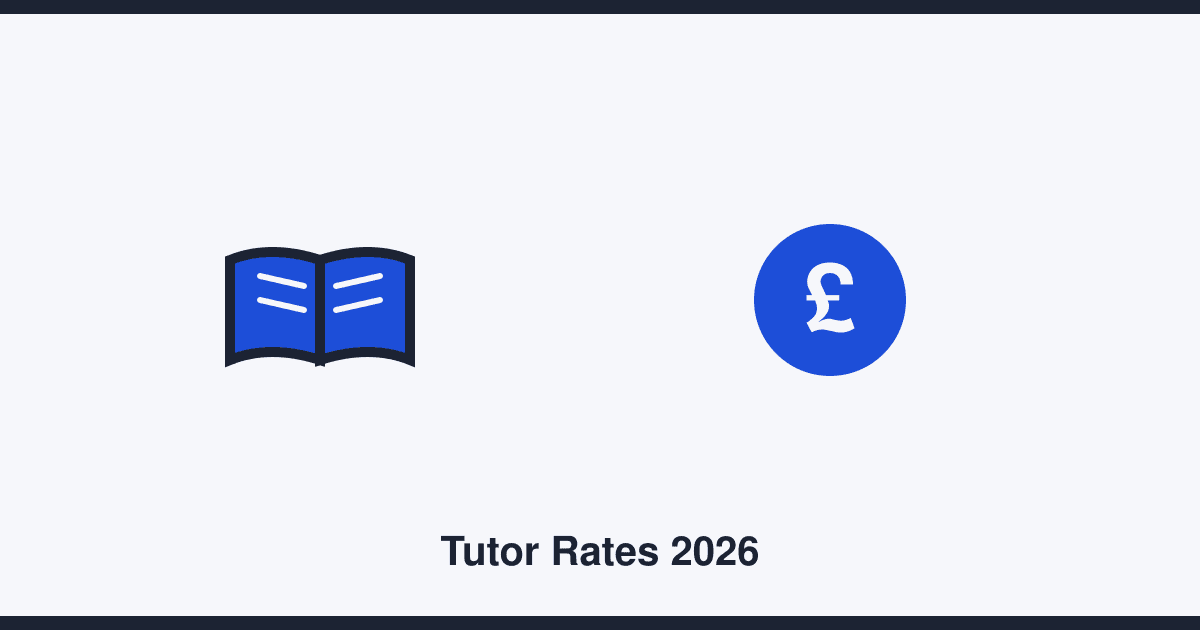 How much does a private tutor cost in the UK in 2026? Hourly rates by level